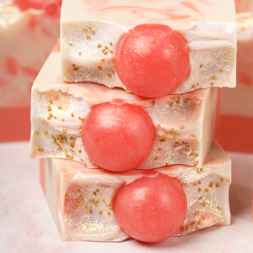 Peach Prosecco Soap Project image number null